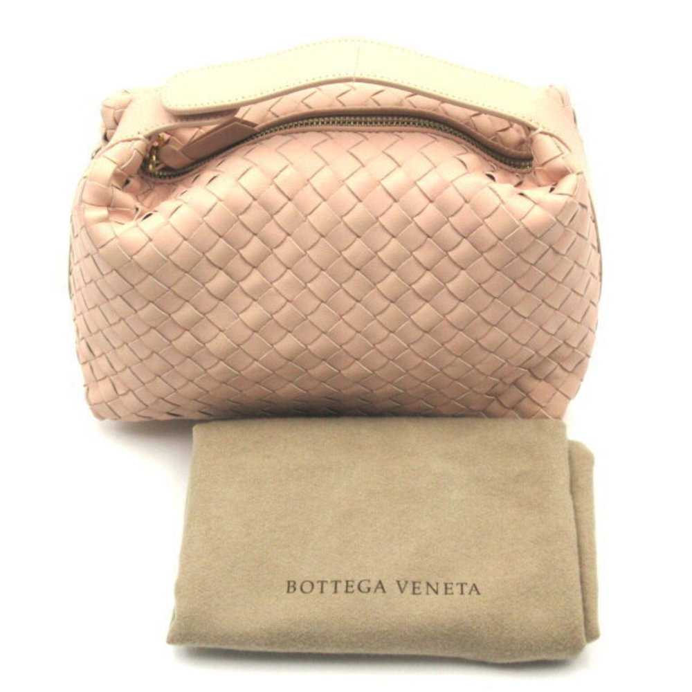 Bottega Veneta handbag leather pink beige - Picture 10 of 10